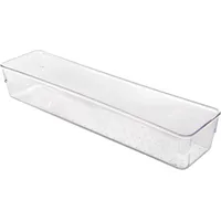 Metaltex Schubladen Ordnungssystem, transparenter Organizer groß, schmal