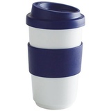 KAHLA Thermobecher Fillit Coffee to Go Becher 0,4 Liter 13 cm hoch blau