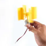 Diy-bausatz Für Kleine, Vertikale Windkraftanlagen Mit Windgenerator
