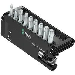 Bitset Bit-Check Universal 1 Wera TX, mit Bithalter, 10-teilig
