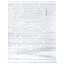 MYDECO Plissee MOVE 120 x 130 cm / Fenstergröße (Velux) weiß