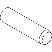 Industrial Quality Supplies DIN 6325 Zylinderstift durchgehärtet, Toleranzfeld m6,