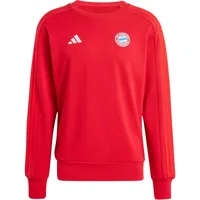 adidas FC Bayern München Sweatshirt 2024/25 rot Unisex Gr. S