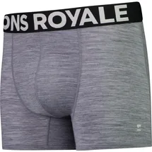 Mons Royale Hold ́em Shorty Boxershorts Grau XL