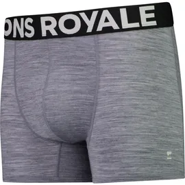 Mons Royale Hold ́em Shorty Boxershorts Grau XL