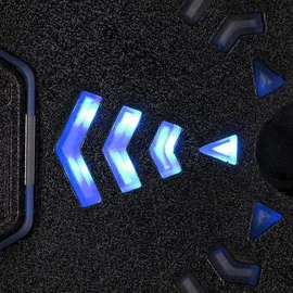 HMS TB02 Elektronische Boxscheibe mit LED, Bluetooth und Handschuhen