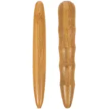 2 Stück Akupressur-Sticks Ganzkörper-Massagegerät Akupunkt-Massage-Werkzeug Akupressur Handakupressur Gehaltener Massagestab Massagestab Massageausrüstung