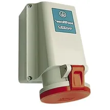 Walther Werke Wandsteckdose 63A 5p. 400V 6h IP44 161