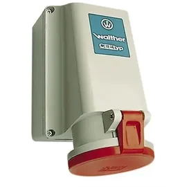 Walther Werke Wandsteckdose 63A 5p. 400V 6h IP44 161