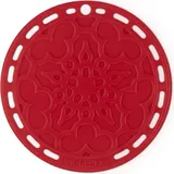 Le Creuset Silikon Untersetzer Tradition kirschrot