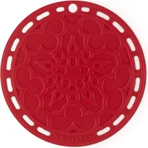 Le Creuset Silikon Untersetzer Tradition kirschrot