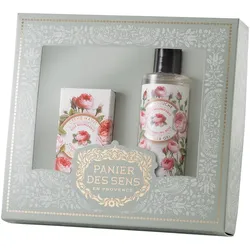 Panier des Sens REISESET Jasmin - Duschgel 70ml Körperlotion 70ml Handcreme 30ml - 3 Artikel im Set