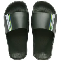 havaianas Brasil Slide Unisex Olivgrün 35,5