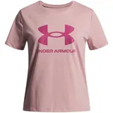 Under Armour Big Logo T-Shirt pink - YXL