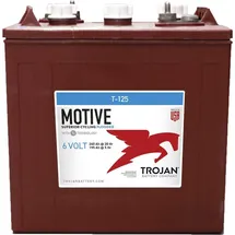 Trojan T-125 6V 240Ah Deep Cycle Traktionsbatterie ELPT-Anschluss