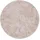 KADIMA DESIGN Hochflor Teppich Shaggy waschbar Unifarben Schlafzimmer schmutzabweisend Creme Rund 80D | 100% Polyester | Florhöhe: 33 mm | pflegeleicht
