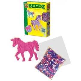 SES Creative Bügelperlenset Einhorn Glow in the Dark 1200 Stück