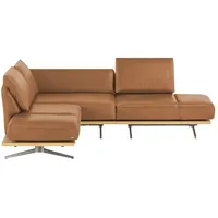 KOINOR Ecksofa  Phoenix ¦ braun ¦ Maße (cm): B: 253 H: 87 T: 209