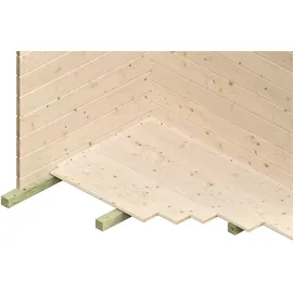 SKANHOLZ Gartenhaus Porto 2 2,80 x 3,05 m Beige