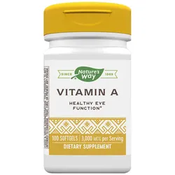 Nature's Way Vitamin A (100 Weichkapseln)