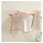 vidaXL Handtuchhalter 60x25,5x49 cm Massivholz Braun