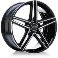 AVUS Racing AC-515K 9,5 x 19 5 x 112 ET45 MB66,6 Schwarz Poliert