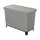 KEDEN Recycling-Sortiersystem 57 x 29 x 41 cm 2-tlg. grau