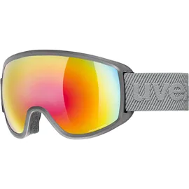 Uvex Topic FM sphere Skibrille rhino matt mirror rainbow one size