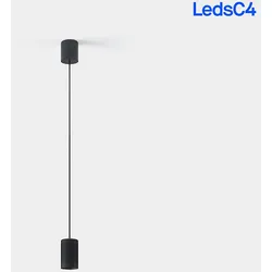 LEDS C4 Pendelleuchte IRIS PENJANT SURFACE 5.7W 4000K CRI 90 schwarz IP20, DALI dimmbar LEDS-AV16-P6X9X1DS60