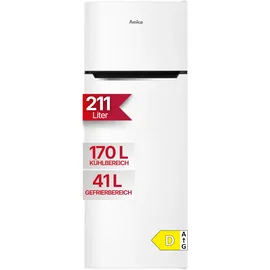 Amica DT 374 170 W Kühl-Gefrierkombination (211 l, 1428 mm hoch, Weiß)