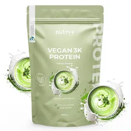 Nutri + Veganes Proteinpulver Matcha Shake 1000 g
