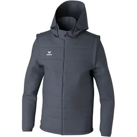 Erima Team Trainingsjacke mit abnehmbaren Ärmeln slate grey 4XL