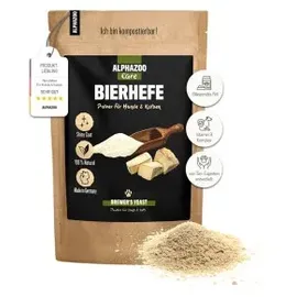 alphazoo Bierhefe Pulver für Hunde 250 g