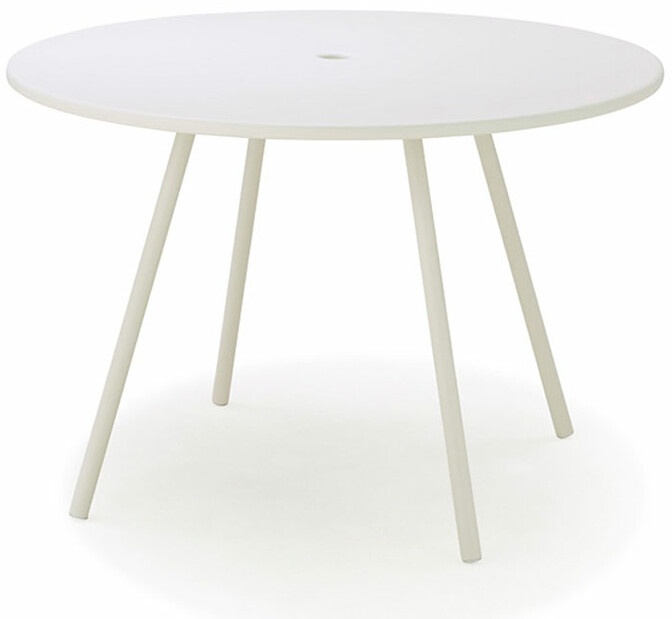 Cane-line Table Area, Designer Hee Welling, Gudmundur Ludvik, 73 cm