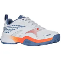 K-Swiss Performance Speedex HB Clay/Sandplatz weiss/infinityblau/orange Herren Tennisschuh weiß 41,5 EU