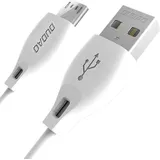 DUDAO USB auf Micro USB 2,0 2 m Weiß