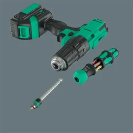 WERA Kraftform Kompakt 25 RA-R Bit-Schraubendreher 6-tlg. mit Tasche