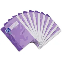 Oxford Schnellhefter A4, Karton, Soft Touch-Oberfläche, lila, 10 Stück