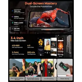 Ulefone Armor 33 Pro 16 GB RAM 512 GB Phantom Black