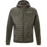 super.natural Warm Up Aloof Jacke braun/grün M