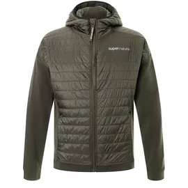 super.natural Warm Up Aloof Jacke braun/grün M