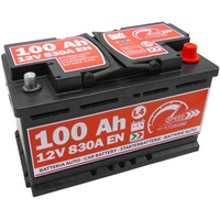 Autobatterie Speed 12V 100Ah 830A Batterie ersetzt 85Ah 88Ah 90Ah 95Ah