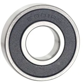 Union Kugellager 6001 2RS SB-verpackt 10 Stück Silber 12 x 28 x 8 mm