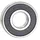 Union Kugellager 6001 2RS SB-verpackt 10 Stück Silber 12 x 28 x 8 mm