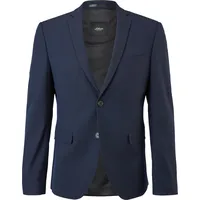 S.Oliver BLACK LABEL Slim: Indoor-Sakko Herren, blau, 46