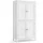 VASAGLE Elise Badezimmerschrank 110 x 30 x 60 cm Klassikweiß MDF