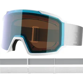 Salomon S/View 3 Photochromic Skibrille (Größe One Size, weiss)