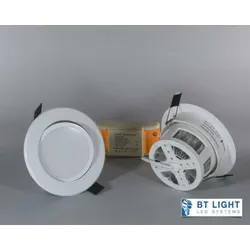 LED Downlight Einbaustrahler, 10W, Serie2 (LED farben: WW warmweiß)