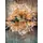 Hellum LED-Lichterkette Metallkranz 45 cm warmweiß