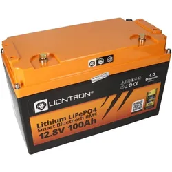 LIONTRON LiFePO4 12,8V 100Ah LX Smart BMS mit Bluetooth - All In 1 - Marine